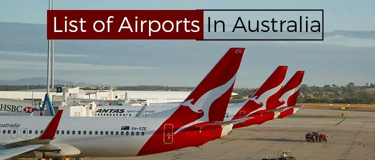 list of Airports In Australia